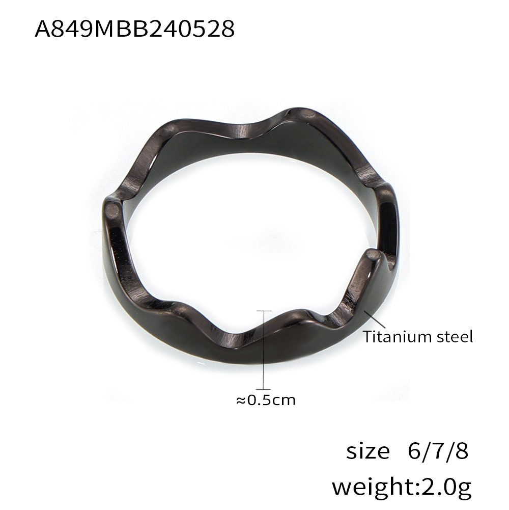 La moda europea y americana de la colgante de bolas 18k de oro real collar de anillo de acero inoxidable conjunto de joyería para mujeres