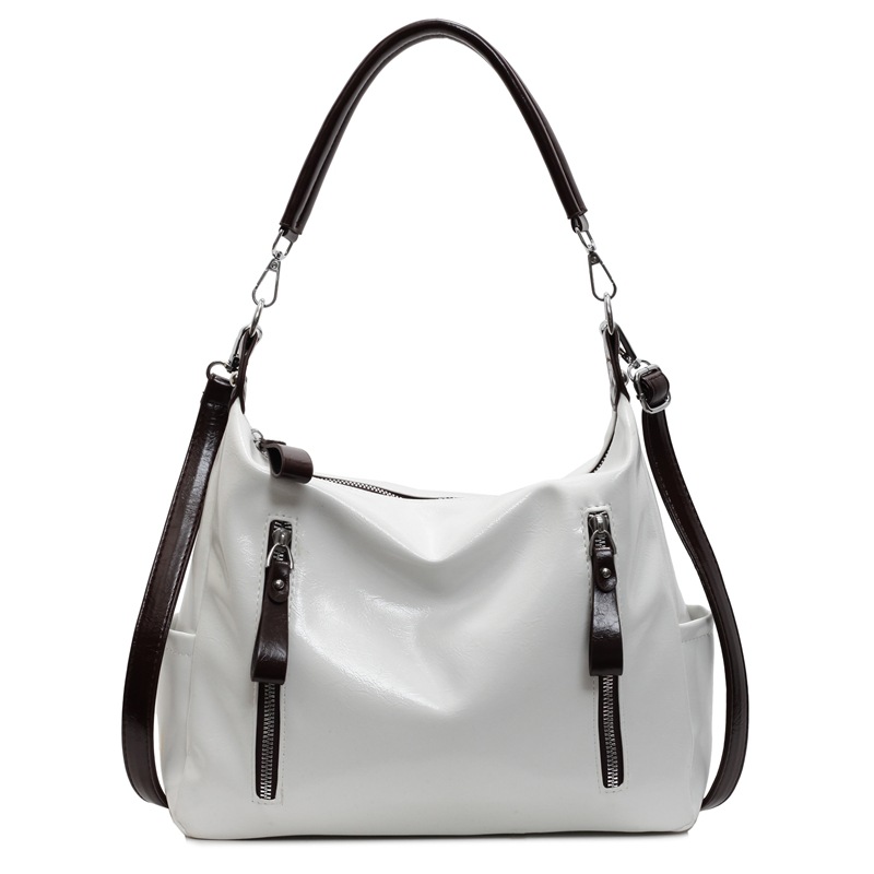 Bolsos de gran capacidad para mujer 2025 nuevo bolso de súper fuego de comercio exterior Bolso de axila de un solo hombro de varios bolsillos