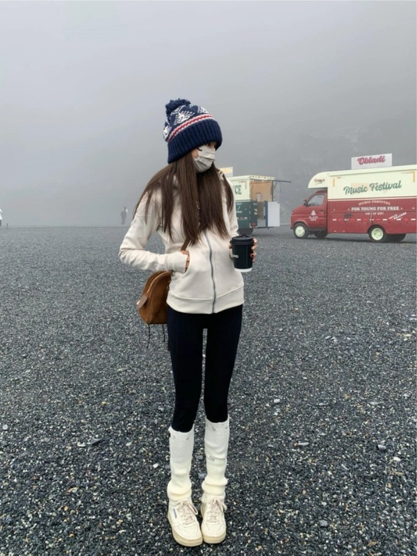 修身外套女春秋2025新款初秋季连帽卫衣收腰紧身瑜伽运动短款上衣|undefined