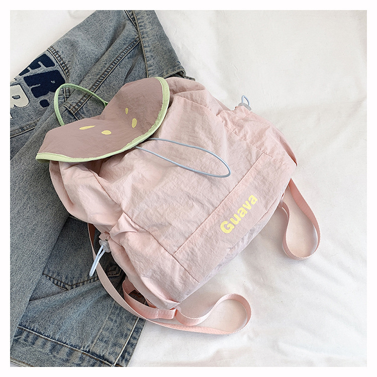 Macaron coreano mochila de dopamina para estudiantes en clase, mochila de escolares ligera, nueva mochila encantadora para mujeres