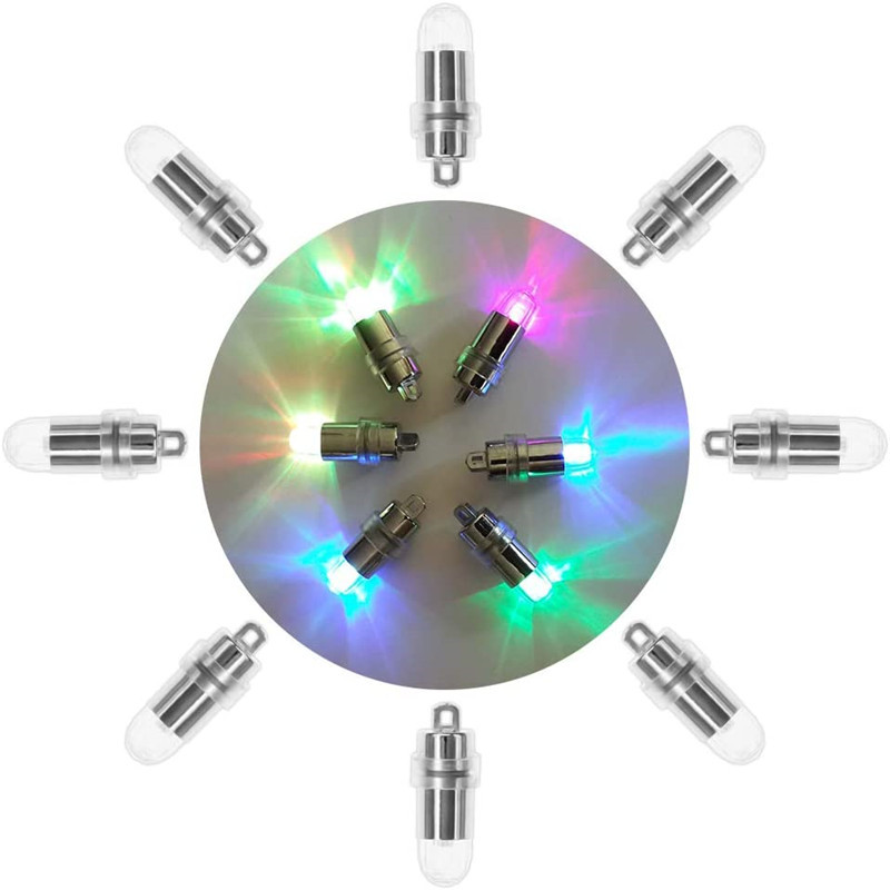 Led Rotary Switch Electroplating Light Waterproof Lantern Light Bar Wedding Birthday Dance Decorative Light with Hanging Holes in the Tail