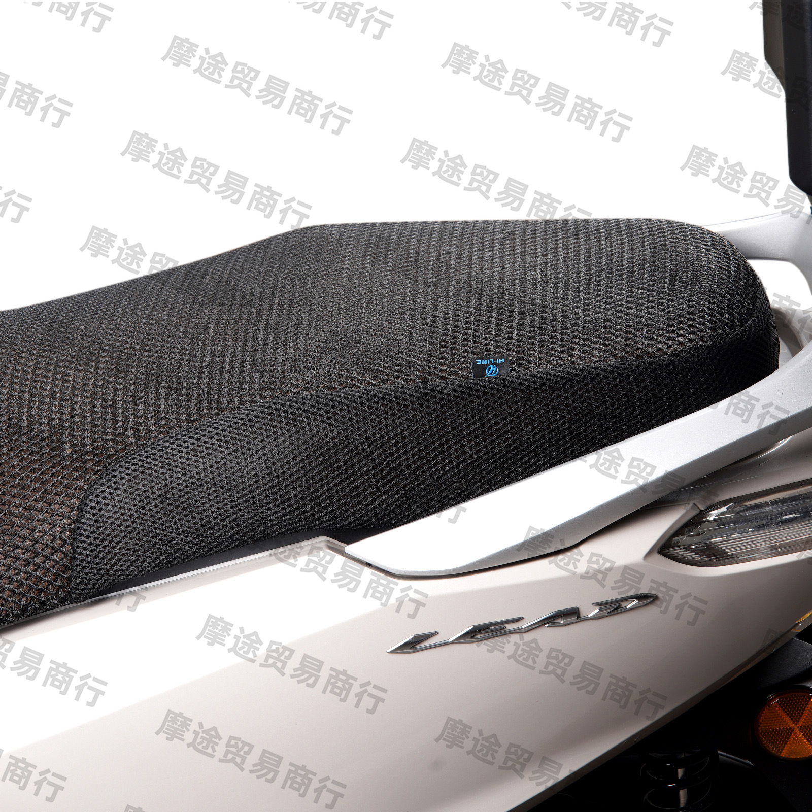 Suitable for Lead125, Pcx160, Nmax, Motorcycle Thickened Mesh Sun Protection, Heat Insulation, and Breathable Seat Cushion Cover