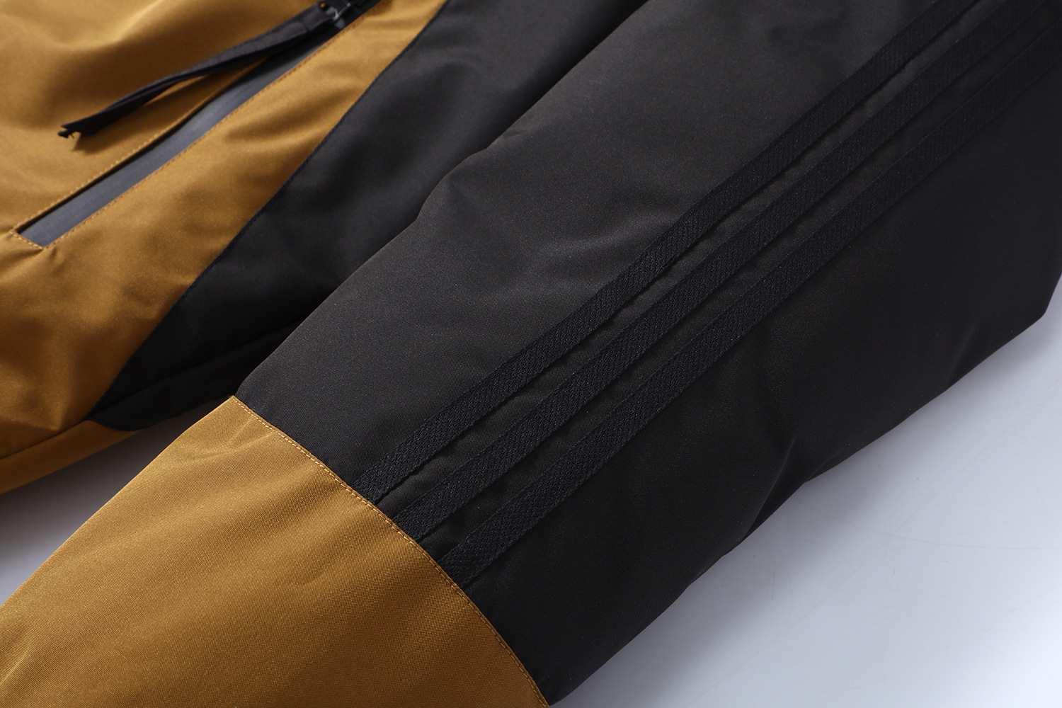 Men's Clothing cotton jacket fashion brand color matching hooded jacket workwear jacket outdoor jacket Silk cotton cotton jacket_voghion.com