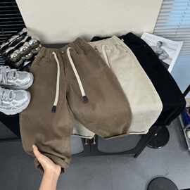 童装男童裤子2025春秋款宽松装韩版男童休闲裤时尚百搭潮流工装裤
