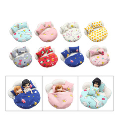 labubu ラブブ 12 点 bjd 寝袋ベッド ob11 人形ミニシミュレーションベッド DOD ボディジャスミンホーム