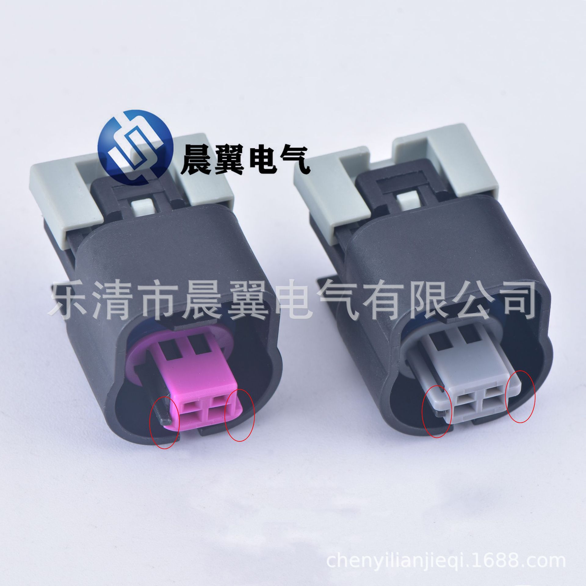 15335987 95336114凸轮轴进气排气VVT电池阀电磁阀插头