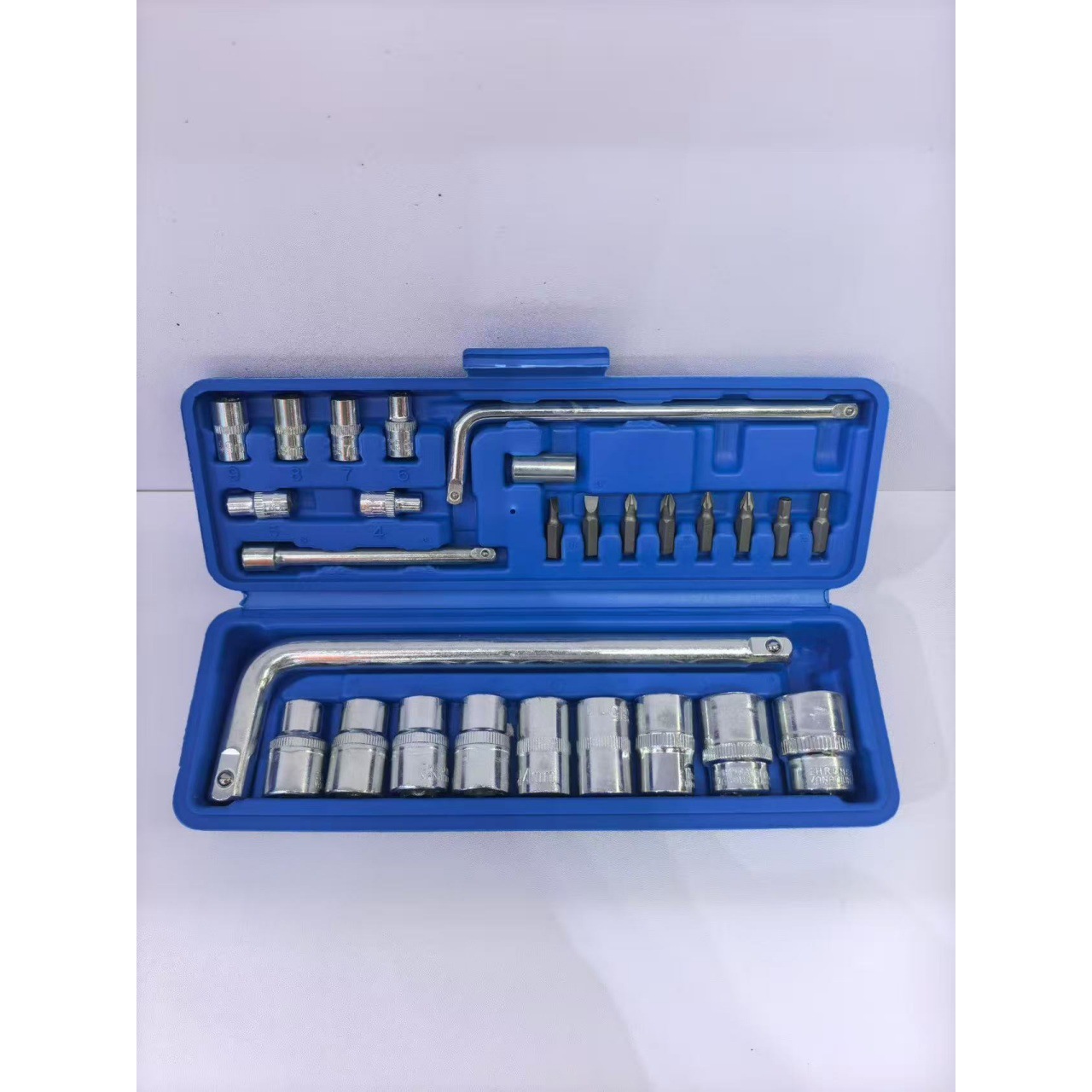 Socket ratchet wrench set, auto repair tool set, home use toolbox, multifunctional combination repair tools