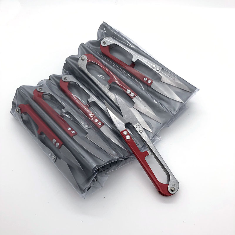 张小泉不锈钢纱剪 双色小剪刀十字绣线头剪家用剪刀防锈剪线 剪子