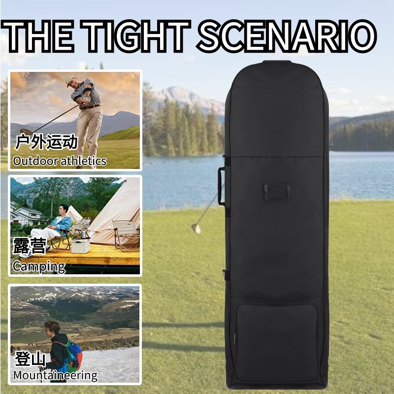 Bolsa de golf al aire libre deportes Cinturón correa de hombro con polea bolsa de almacenamiento portátil bolsa de golf