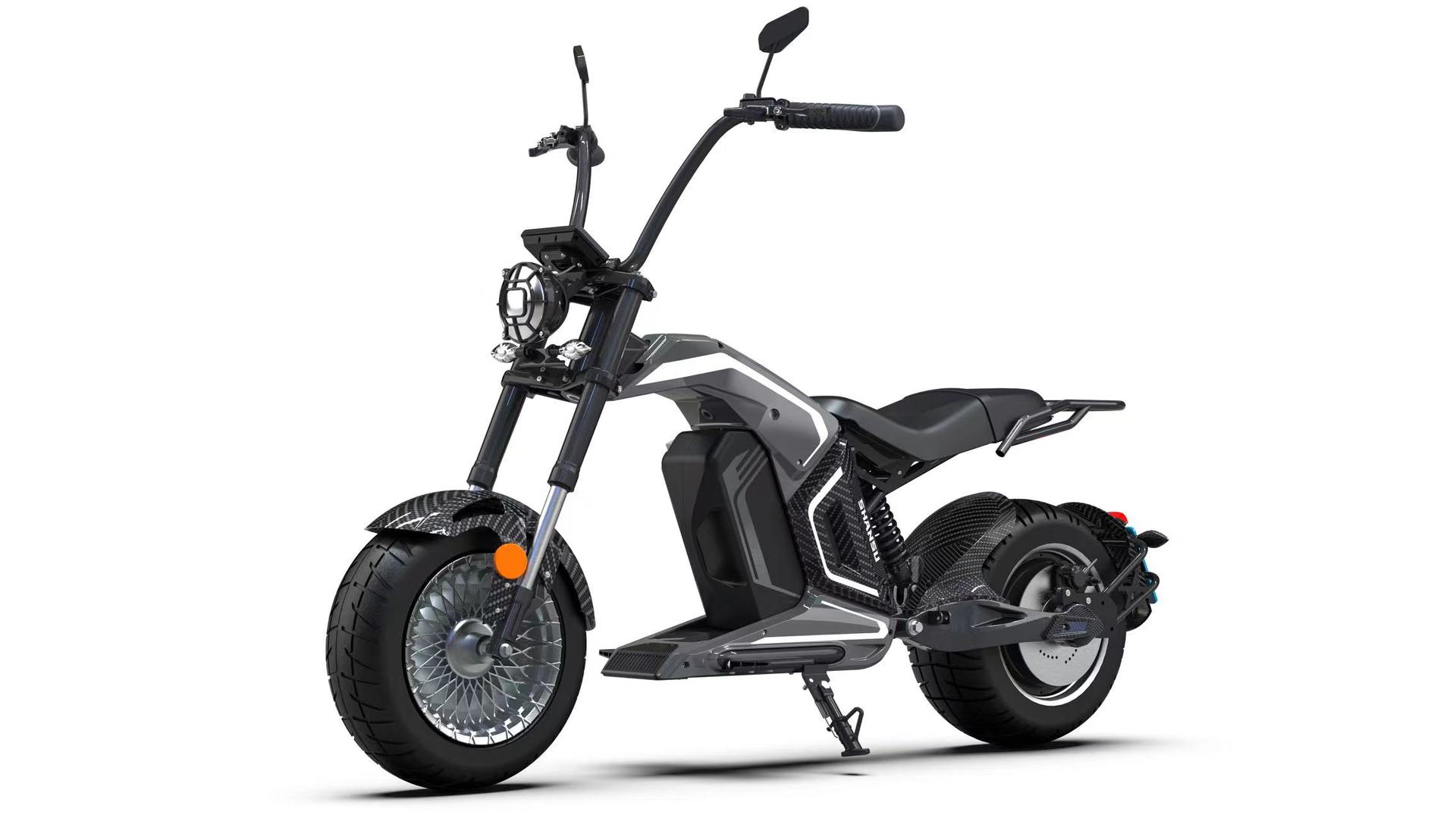 Eec, Dot Harley Electric Scooter Adult Mobility Scooter Overseas Delivery Two-Wheeled Motorcycle Hm-8 Electric Scooter Battery Vehicle