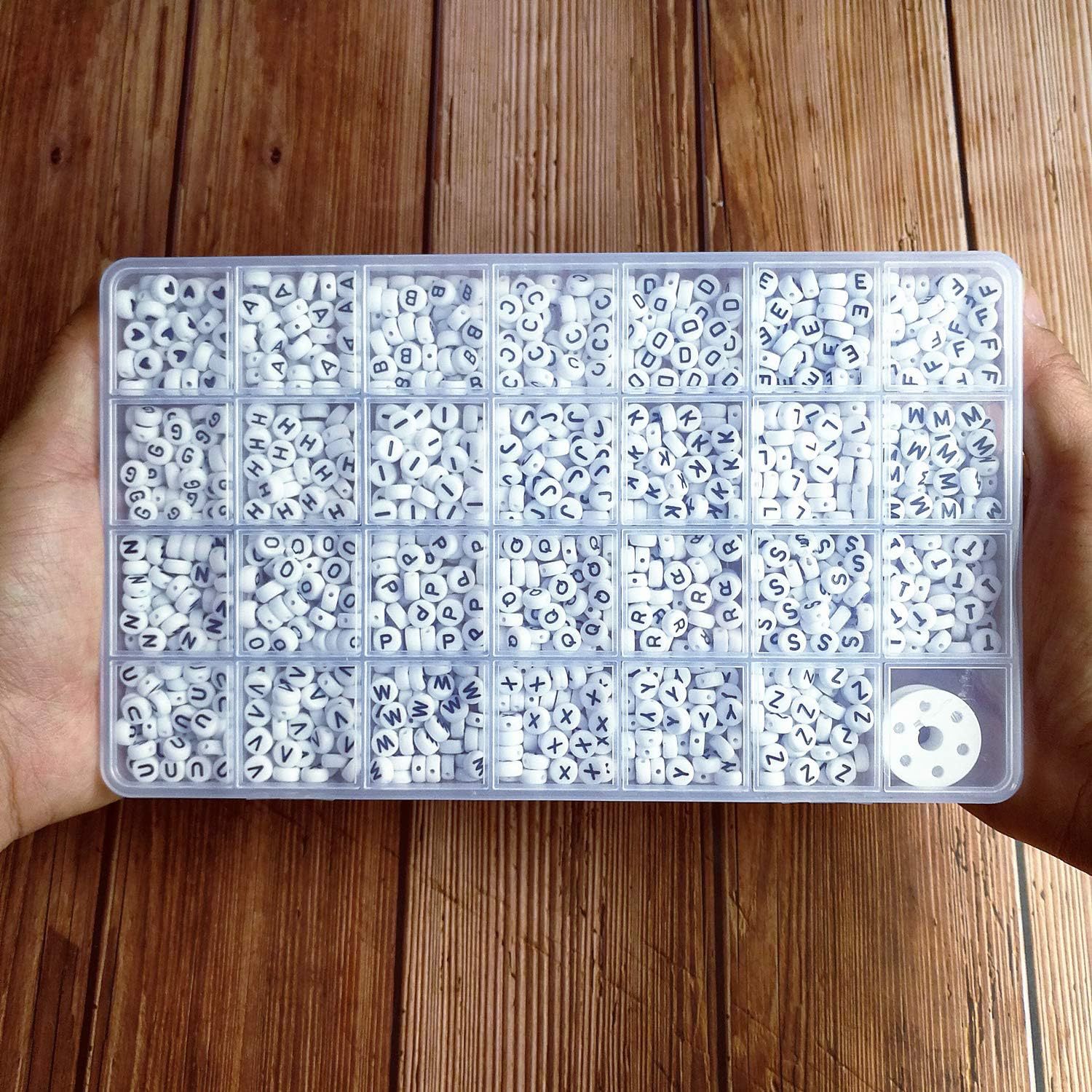 Amazon cuentas calientes transfronterizas cuentas digitales cuentas de amor Niños DIY traje hecho a mano cuentas sueltas accesorios de cuentas