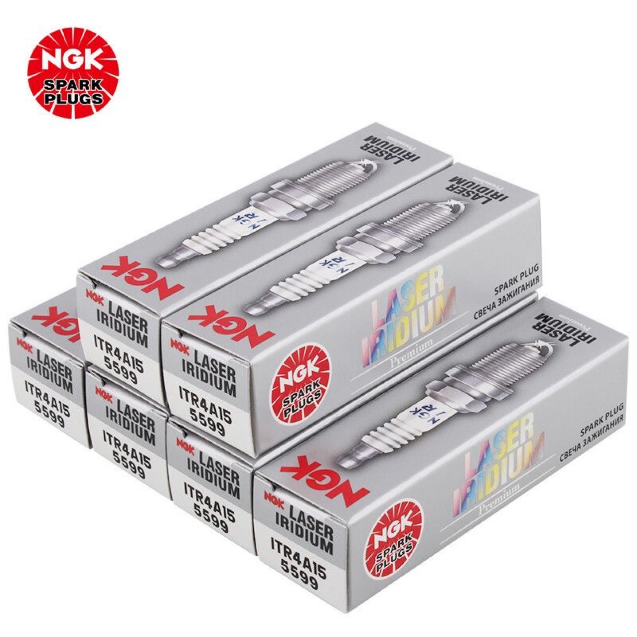 Original NGK Iridium Platinum spark plug ITR4A15 5599 adapted to Junwei century pioneer torch