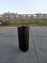 户外桶垃圾箱商用加厚方形黑色烟灰桶酒店桶大新品塑料垃圾桶内胆