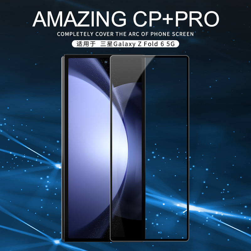 Nillkin para Samsung Z Fold 6 5G película de cobertura completa película de vidrio templado a prueba de explosiones transfronteriza