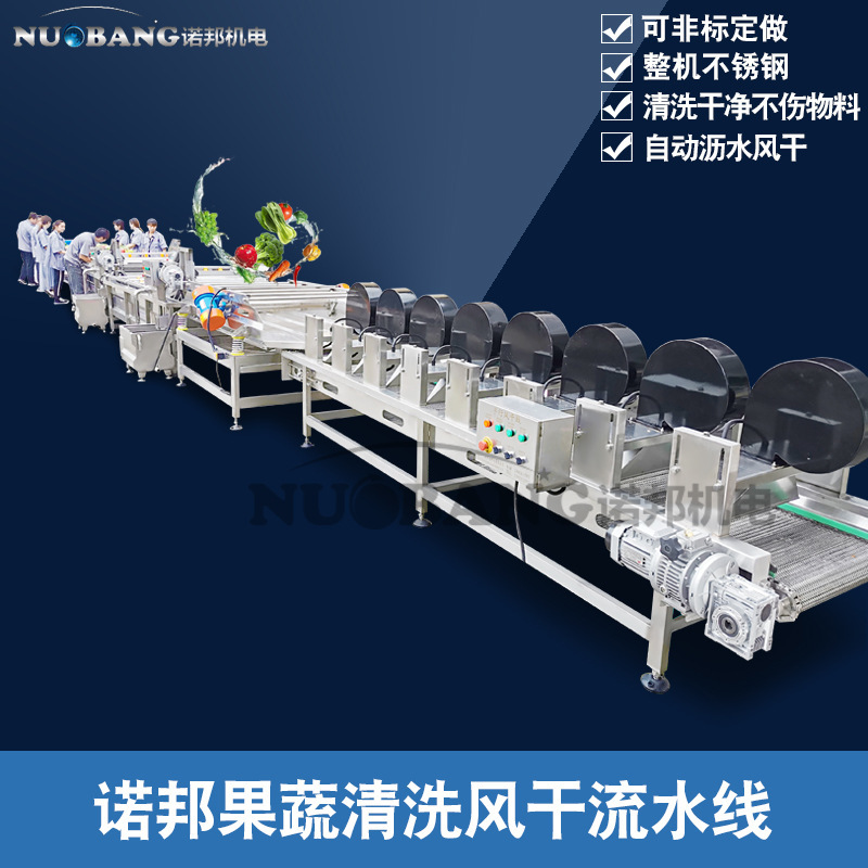 Black gallon cleaning air drying equipment in stock large strawberry juicer assembly line Rosa roxburghii sauce pretreatment equipment