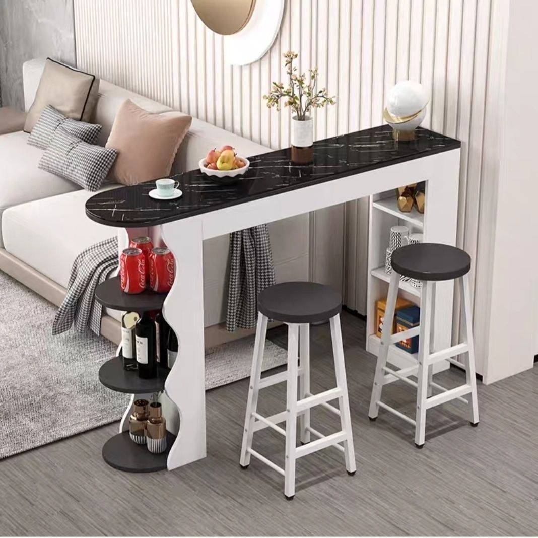 Small Apartment Bar Table Home Simple Modern Living Room Entrance Small Bar Sofa Side Table Restaurant Light Luxury Partition Cabinet