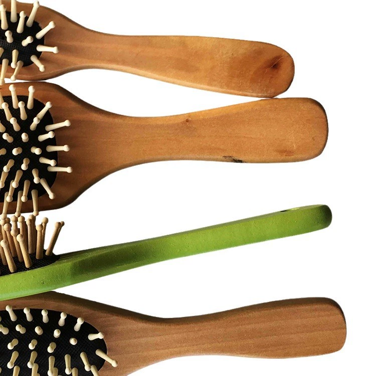 Поставщик-производитель Bangwood Comb антистатическая деревянная расческа, ручная работа, оптовая продажа липовой массажной расчески