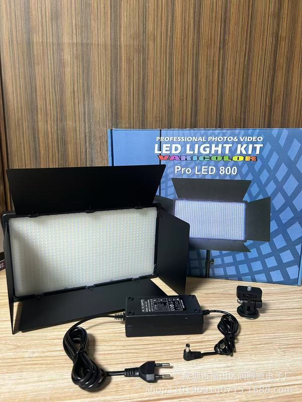 LED600 カメラライト会議室ライブビデオ撮影ライト LED800 ポータブル屋外撮影ライト LED 補助光|undefined