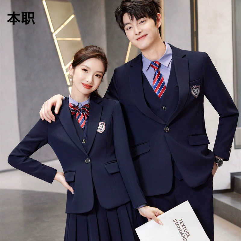 [Униформа в студенческом стиле] пиджак, женский весенне-осенний костюм JK, плиссированная юбка, костюм, униформа для детского сада, рабочая одежда