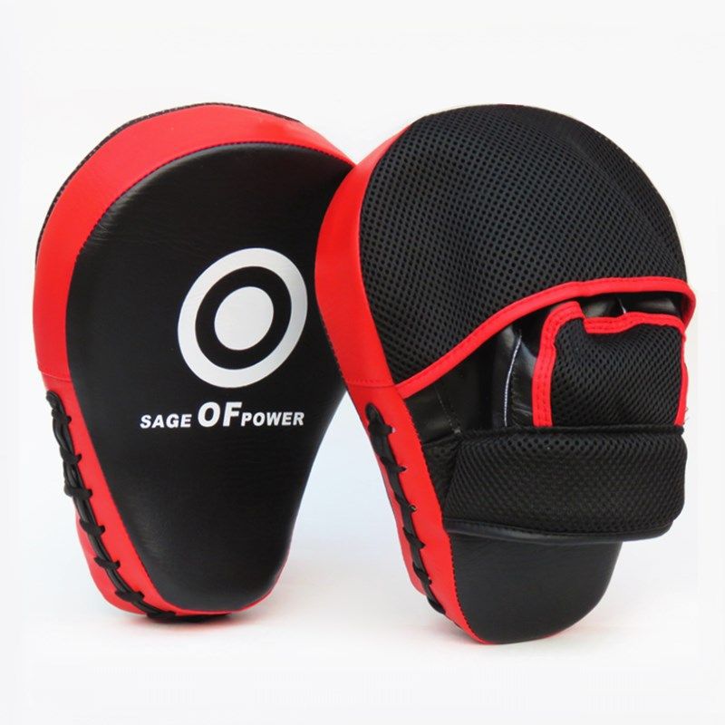 Professional Curved Hand Target Fighting Sanda Boxing Foot Target Kidsren's Fighting Taekwondo Training Sparring Equipment for Adults