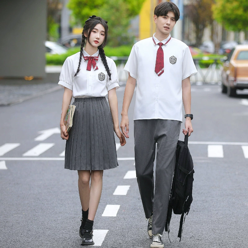 2025 Летний костюм для пар для учеников начальной школы