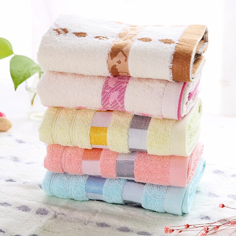 1-3 towel cotton face washing household adult soft cotton absorbent men's and women's thick absorbent large wedding towel