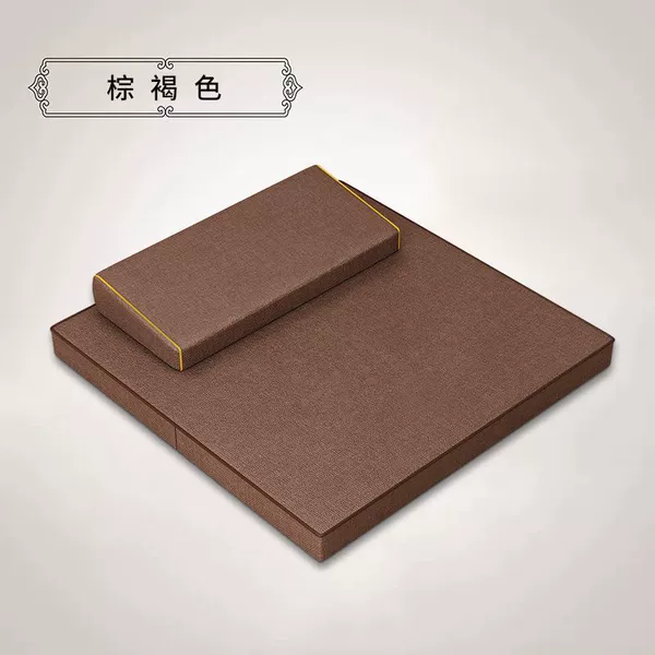 [❊棕褐色-无刺绣【斜面款】]
