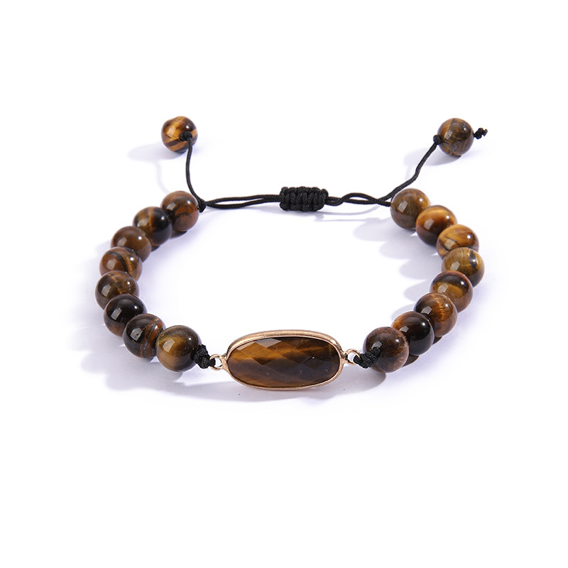 Fashion Geometric natural stone Handmade Bracelets 1 Piece