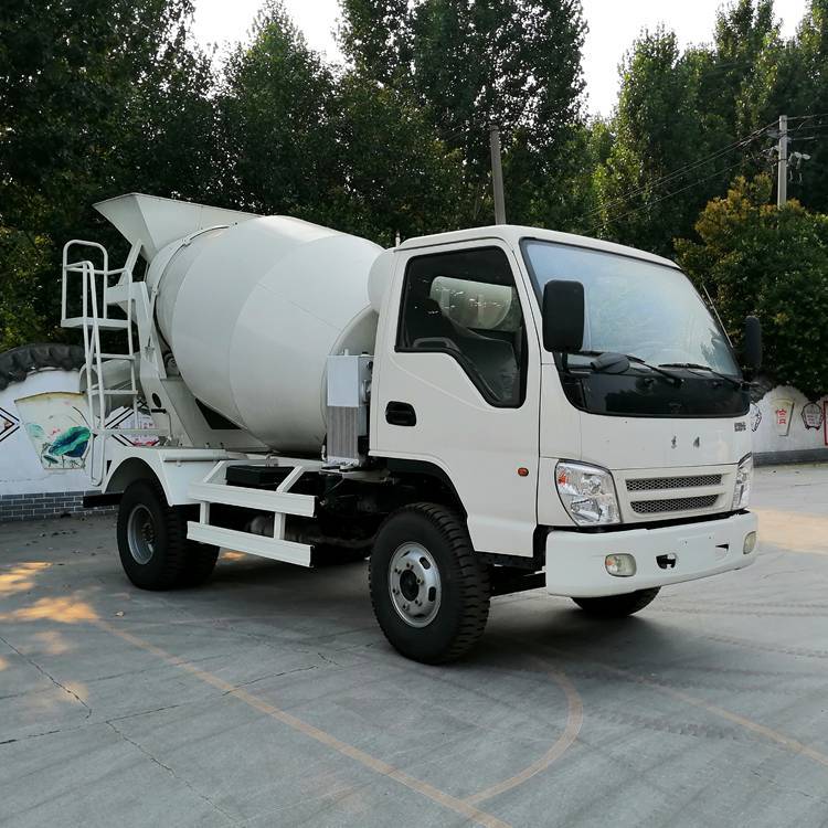 汽车商砼商混水泥罐车价格 东风3方4方小型搅拌车国三工程机械牌
