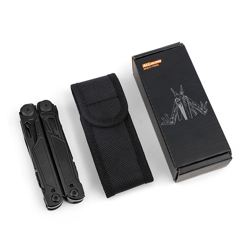 MQ067F 올 블랙 + 나일론 가방 + 컬러 박스