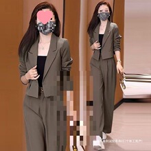 职业套装女套装2026新款女装春秋今年流行两件套休闲时尚洋气时髦