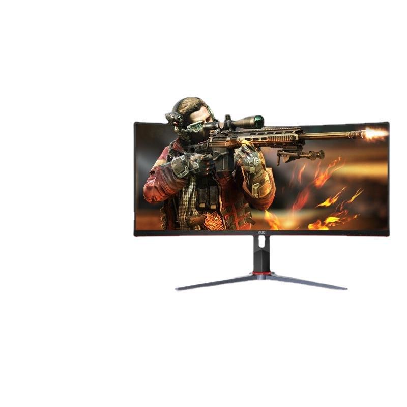 AOC display CU34G2X 34-inch hairtail screen quasi 4K e-sports computer screen G2 small steel gun 21:9WQ