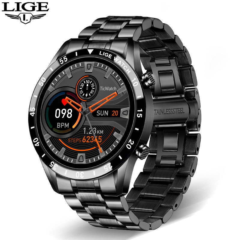 Steel belt black