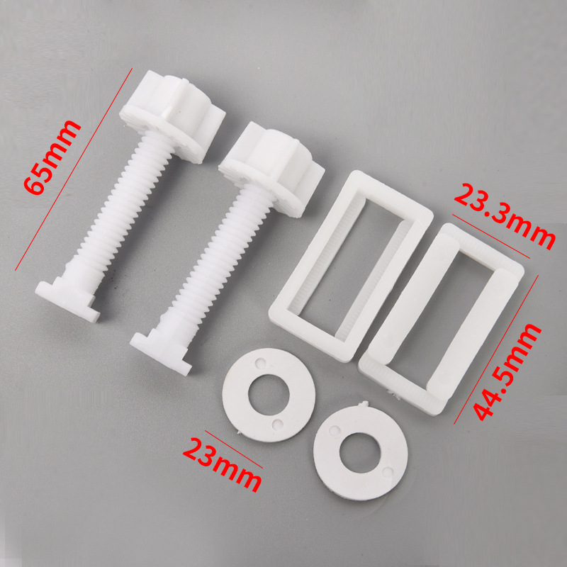 Accesorios de la tapa del inodoro Pernos de fijación Tapa Daquan Inodoro de hebilla de la tapa del inodoro doméstico Piezas de tornillo universal