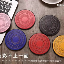 魔法阵无线充电器10W彩绘塑胶彩灯款快充手机/蓝牙耳机无线充15W