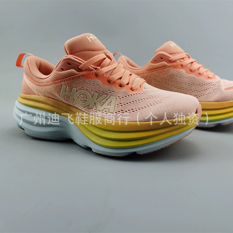 Иностранная торговля HOKA ONE 8 беговые кроссовки Bondi8 легкие, легкие, амортизация, износостойкие марафонские кроссовки