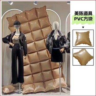 定制PVC充气方块气模商场美陈装饰摆件户外led充气立方体模型批发-阿里巴巴