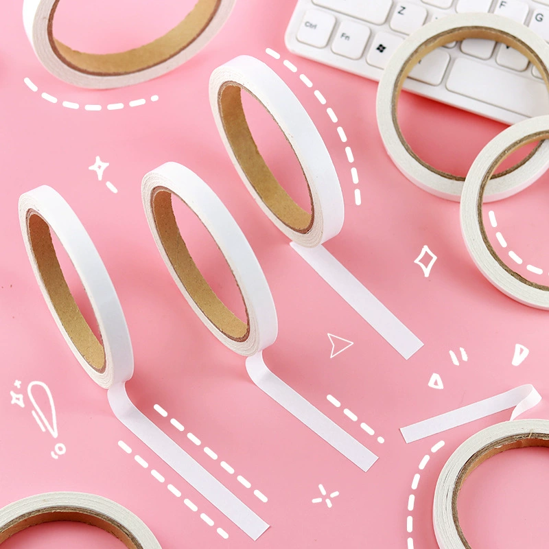 Двусторонний скотч высокой вязкости для учащихся детского сада с ручным прочным фиксированным двусторонним скотчем канцелярские принадлежности