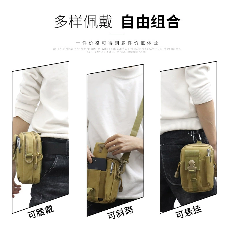(Cross-border trading), universal waterproof belt bag, tactics wear-resistant wallet, strap, purse