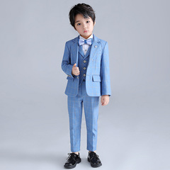 2024 Spring and Autumn New Children's Suits, Boys' Small Suits, Boys' Stage Shows, Photography Performances, Handsome Dresses, Generation Delivery