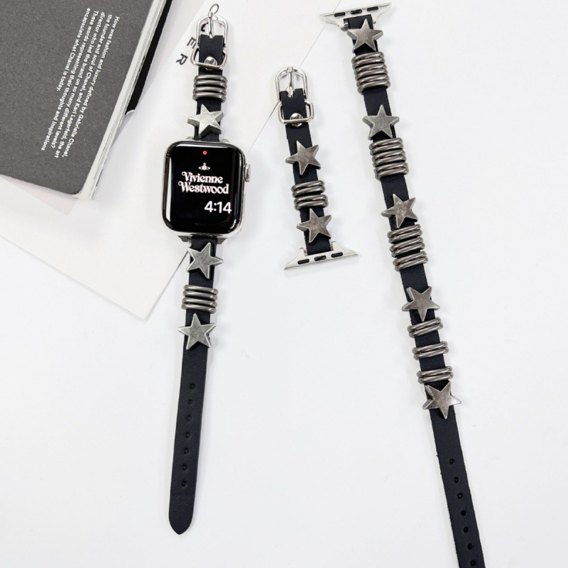 New Cyber Five-pointed Star Design Strap for applewatch6543987 Generation seS8iwatch