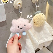 INS毛绒玩偶家居厨房卫生间加厚儿童擦手帕家用檫手用手巾