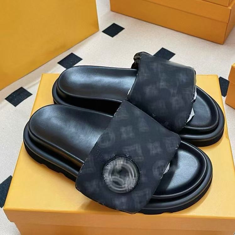 2025 burro pantuflas mujer velcro fondo grueso arrastre rojo verano relieve plano cuero pareja playa