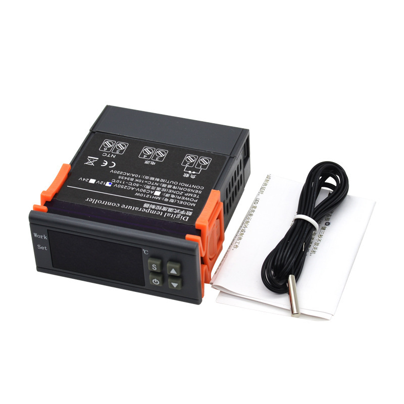 MH-1210W/ultra-wide voltage microcomputer intelligent digital display thermostat working voltage range AC90V ~ 250V MH-1210W/ultra-wide voltage microcomputer intelligent digital display thermostat working voltage range AC90V ~ 250V