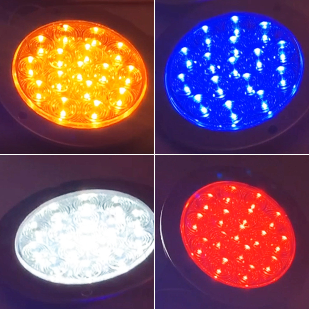 Suministre la luz lateral común del remolque luz redonda del remolque del camión del lado del camión del LED luz diurna de la conversión del camión ligero corriente