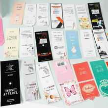 袜子商标纸卡袜子包装材料袜子纸卡批发袜子纸卡吊牌标签卡头定制