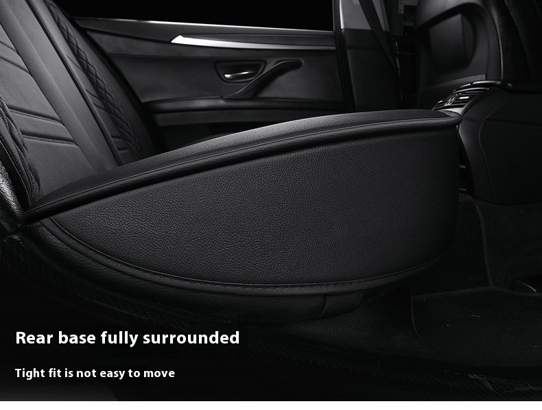 Foreign trade car seat cushion factory direct all-inclusive full leather small diamond four seasons general car seat cushion