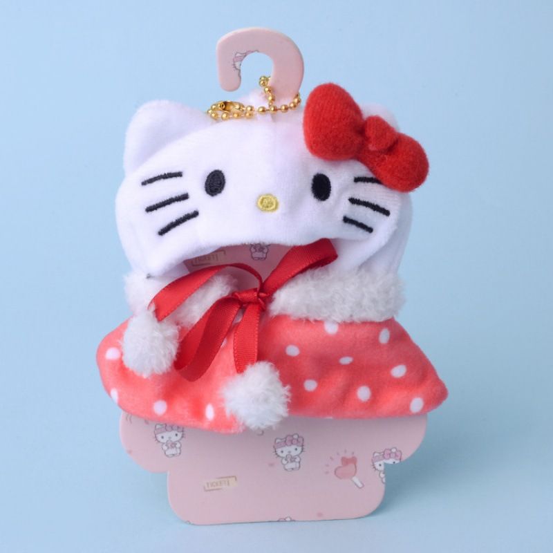 10cm ropa de bebé ropa de muñeca linda de la historieta ropa de Sanrio coolomi melodía capa de felpa ropa de decoración