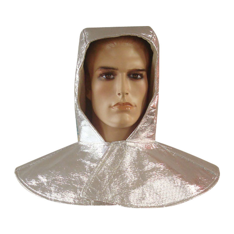 劳卫士 LWS-020复合铝箔防火帽头罩隔热安全帽抗辐射耐高温阻燃帽