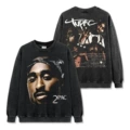 Washed Black Crewneck